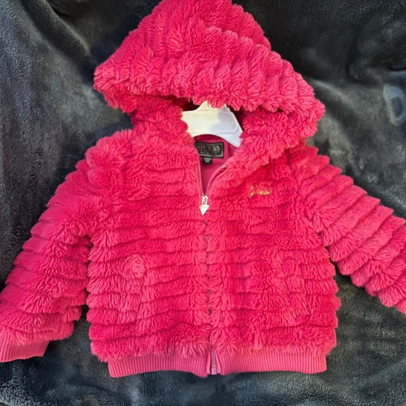 Guess toddler Fur jacket - Picture 1 of 4